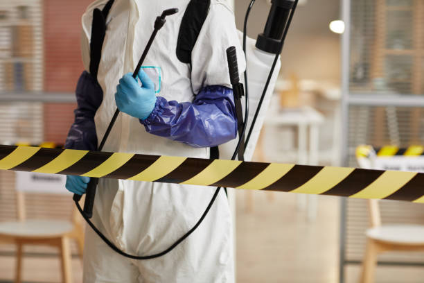 Professional Trauma Scene Cleanup technician working in Barnstead, NH